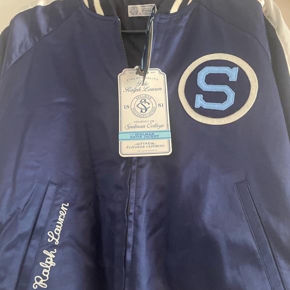 Unisex Polo Varsity Spelman Jacket Size:XLRalph Lauren x Spelman College